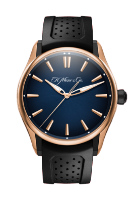 Pioneer Centre Seconds Rose Gold Midnight Blue