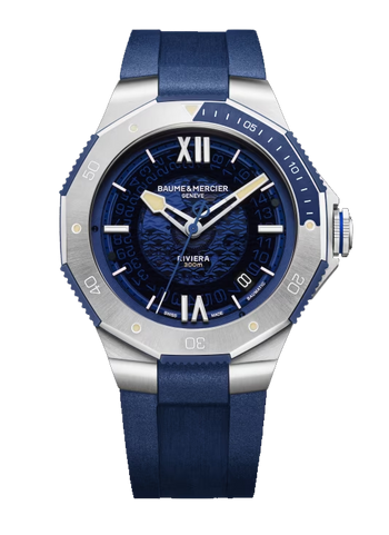利維拉Azur 300米10716自動上鍊腕錶，日期顯示